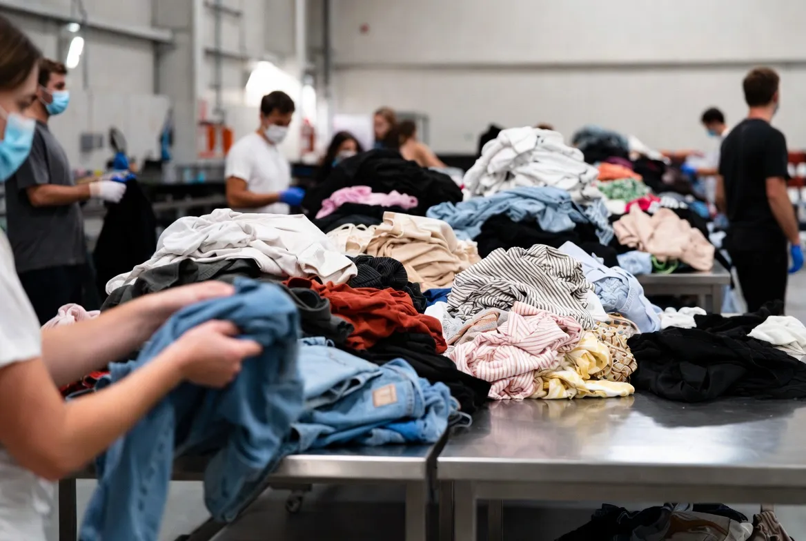 Umba Textiles sorting facility